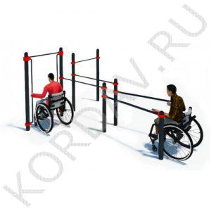 Воркаут Комплекс для инвалидов-колясочников СТ 2.15