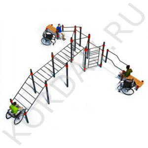 Воркаут Комплекс для инвалидов-колясочников СТ 2.25