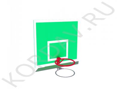 Щит баскетбольный с кольцом СИ 6.181 (1)