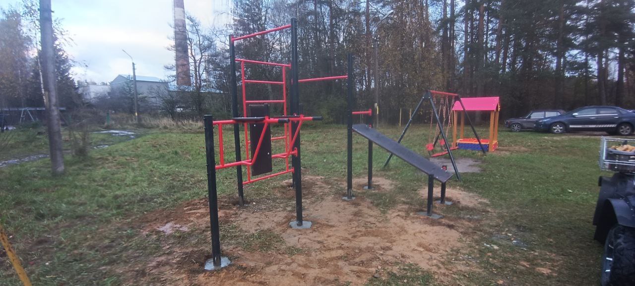 Кроссфит, Качели, Песочный двор 1